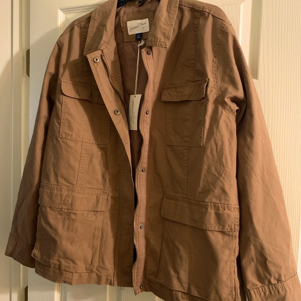 Universal Threads Brown twill jacket- size XXL